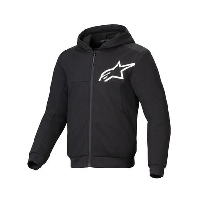 Polerón Alpinestars Chrome V2 Sport Negro / Blanco