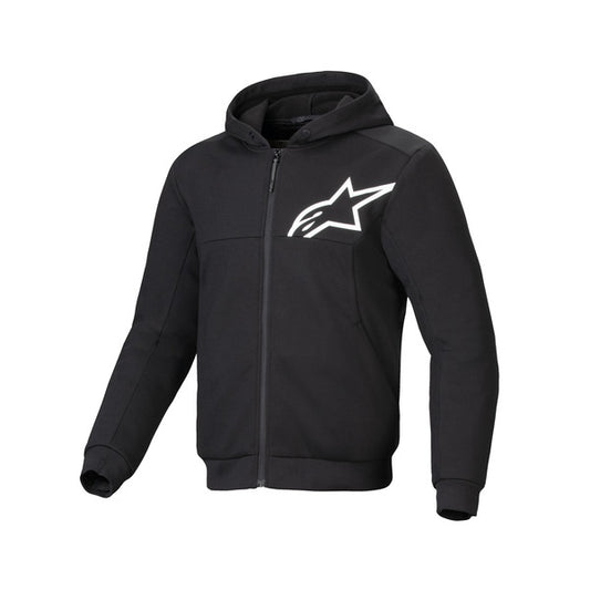 Polerón Alpinestars Chrome V2 Sport Negro / Blanco