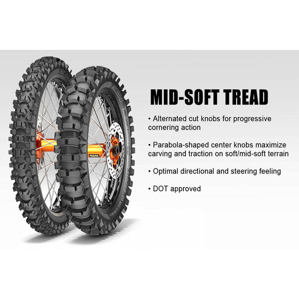 Neumático Metzeler MC360 100/90-19 MC360 MID HARD 62M R
