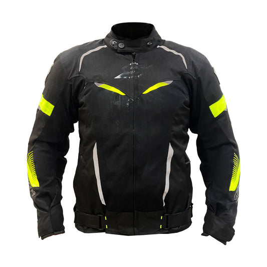 Chaqueta Spear MIF Rider Negro Amarillo