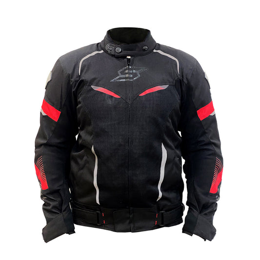 Chaqueta Spear MIF Rider Negro Rojo