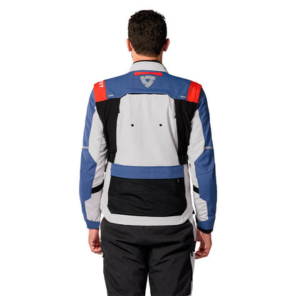Chaqueta Rev’it! Offtrack 3 H2O Azul / Plateado
