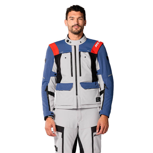 Chaqueta Rev’it! Offtrack 3 H2O Azul / Plateado