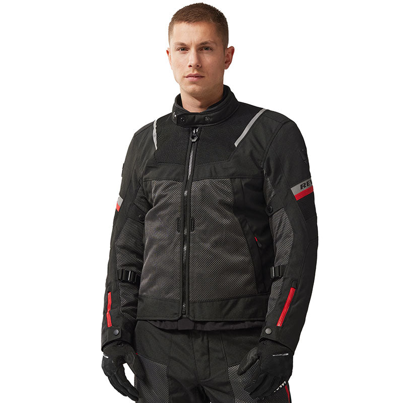 Chaqueta Revit Tornado 4 H2O Negro / Antracita