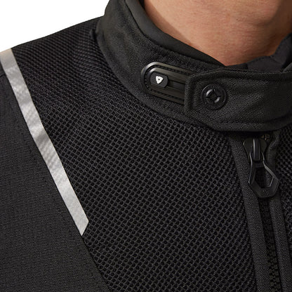 Chaqueta Revit Tornado 4 H2O Negro / Antracita