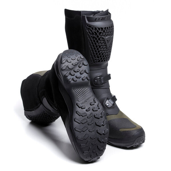 Botas Dainese Seeker Gore-Tex Negro / Verde Militar