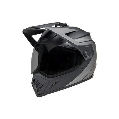 Casco Moto Calle MX-9 ADV Certificado QR Gris Bell