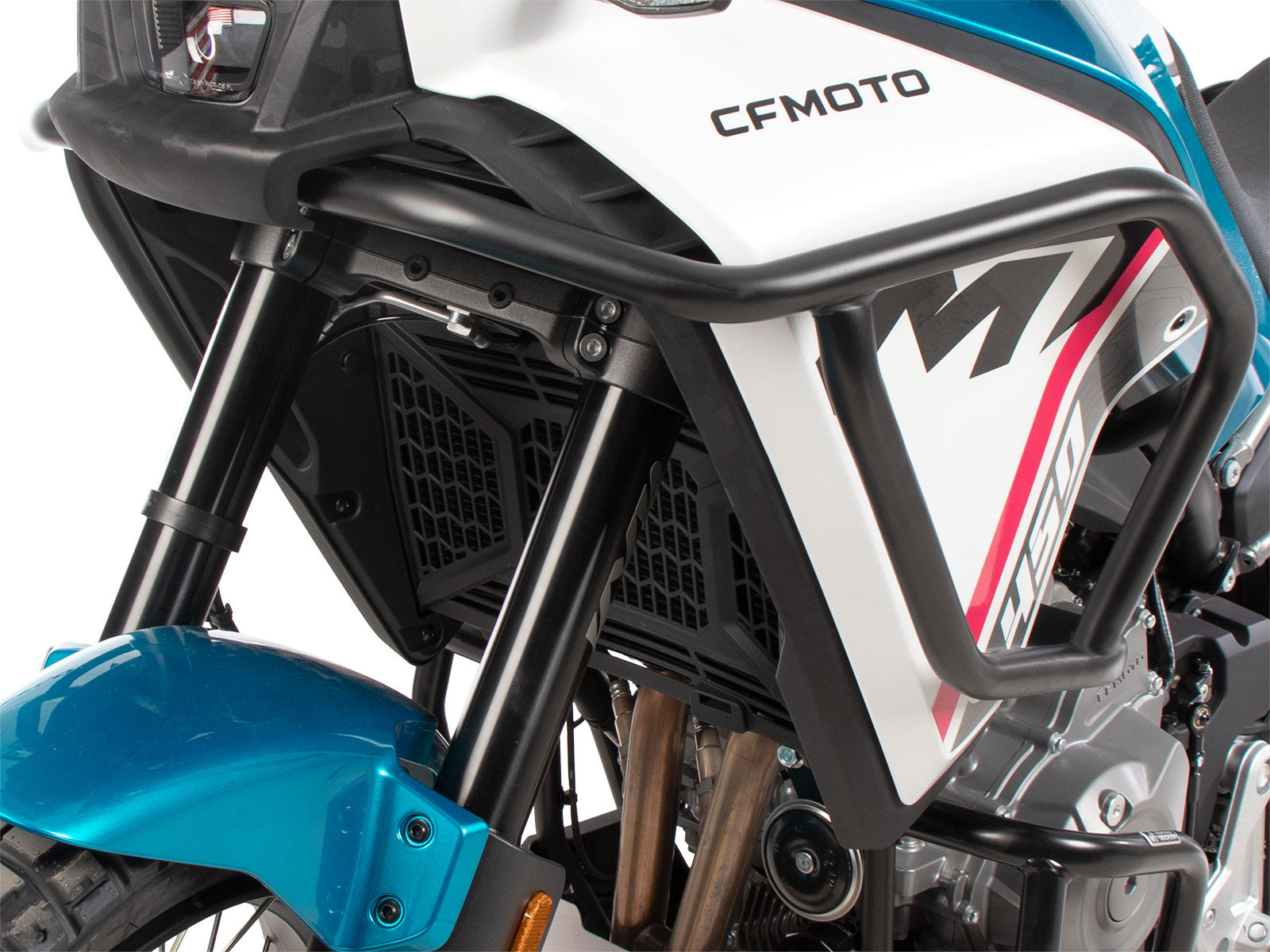 DEFENSA ESTANQUE PARA CF MOTO 450 MT (2024->) NEGRA HEPCO & BECKER