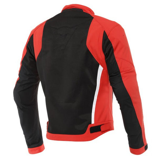 Chaqueta Dainese Hydraflux 2 Air D-Dry Negro / Rojo Lava