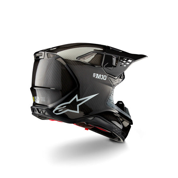Casco Alpinestars Supertech S-M10 Solid vista posterior