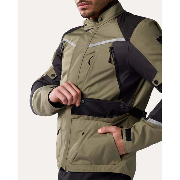 Rev’it! Chaqueta Voltiac 3 H2O Verde Oliva / Antracita