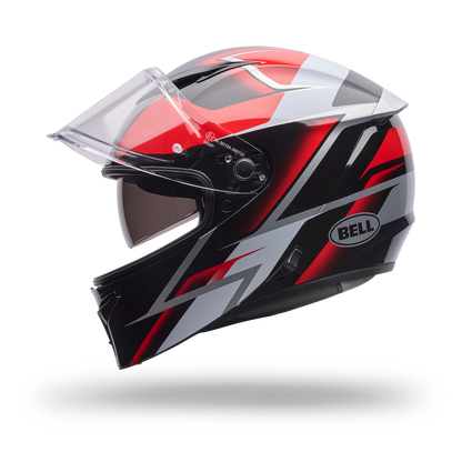 Casco Moto Calle Lithium Mips Kinetic Rojo Bell