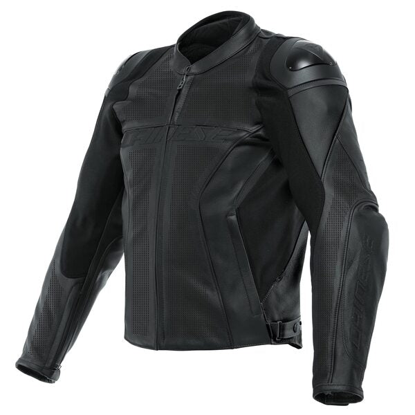Chaqueta Dainese Racing 5 Perforada Negro / Negro