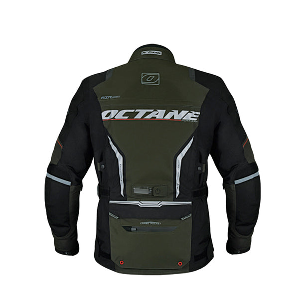 Chaqueta Octane Hurricane Verde Oscuro