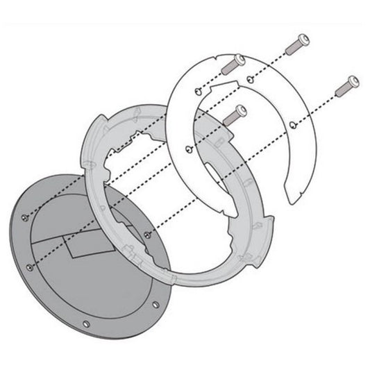Givi ADAPTADOR ESTANQUE HONDA BF25