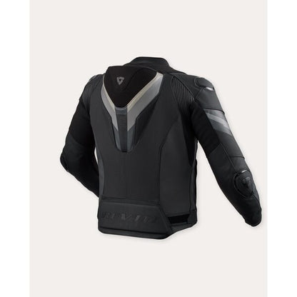 Rev’it! Chaqueta de Cuero Quantum 3 Pro Negro / Azul