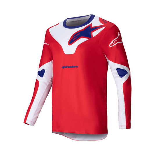 Jersey Alpinestars Racer Veil Rojo Brillante / Blanco