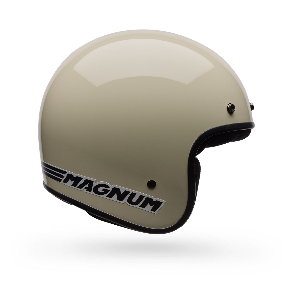 Casco Moto Calle Magnum Solid Blanco Bell