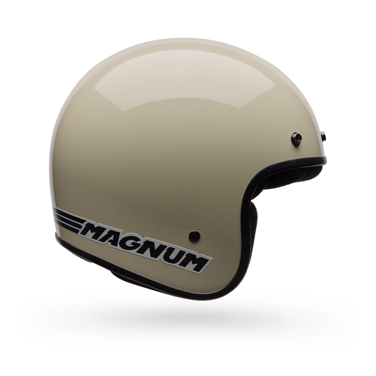 Casco Moto Calle Magnum Solid Blanco Bell