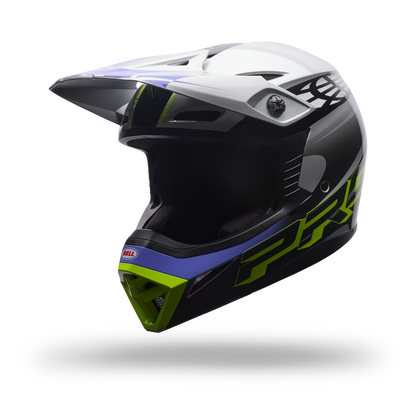 Casco Moto Mx-10 Mips Intake Negro/Plata Bell