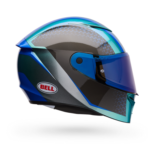 Casco Moto Calle Lithium Mips Plus Blip Azul Bell