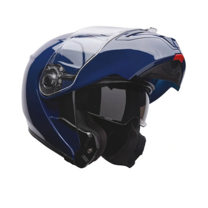 Casco Moto Calle SRT Modular Abatible Solid Azul Bell