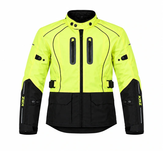 Chaqueta Moto Calle Savage Nomad Amarillo/Negro Kmz