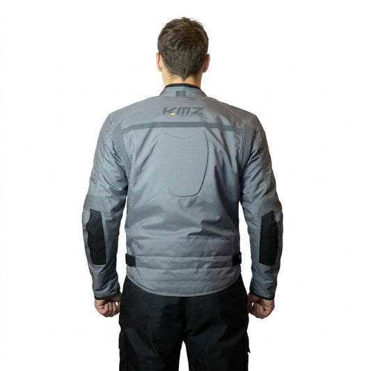 Chaqueta Moto Calle Nightshift Apex Gris Kmz