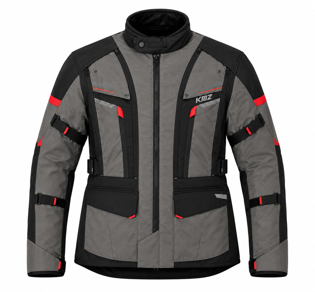 Chaqueta Moto Calle Radiator 2.0 Gris/Negro KMZ