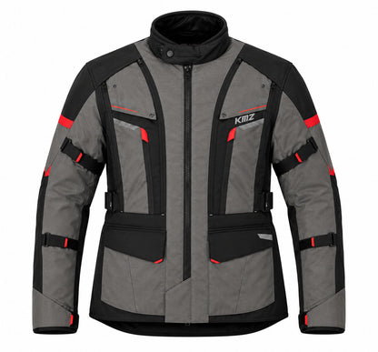 Chaqueta Moto Calle Radiator 2.0 Gris/Negro KMZ