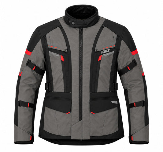 Chaqueta Moto Calle Radiator 2.0 Gris/Negro KMZ