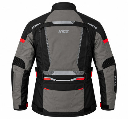 Chaqueta Moto Calle Radiator 2.0 Gris/Negro KMZ