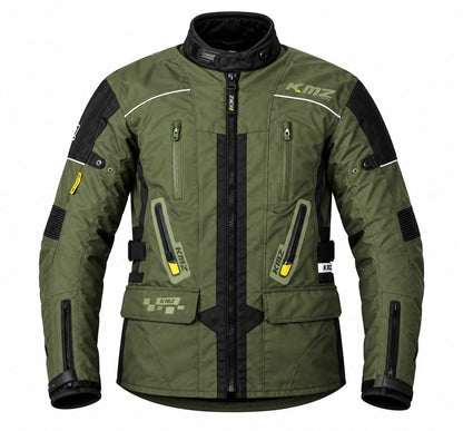 Chaqueta Moto Calle Prime Nomad Verde Kmz