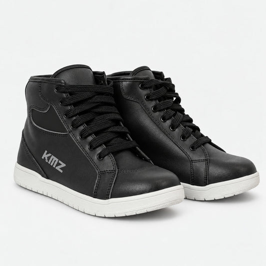 Botas Moto Calle Fusion II Horizon Negro Kmz