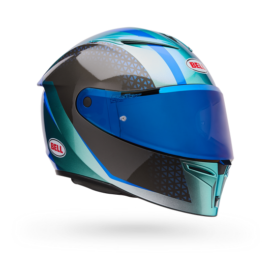 Casco Moto Calle Lithium Mips Plus Blip Azul Bell