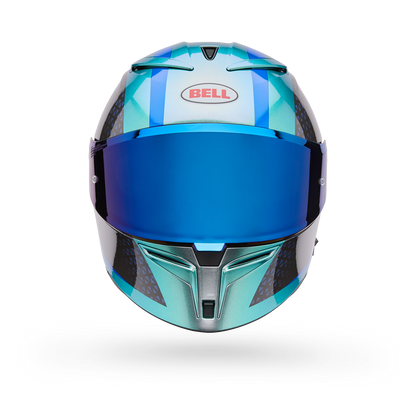 Casco Moto Calle Lithium Mips Plus Blip Azul Bell