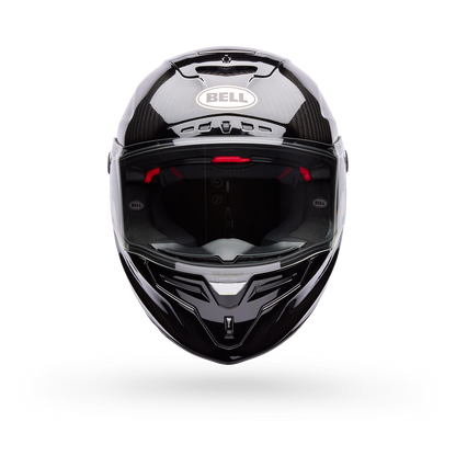 Casco Moto Calle Race Star DLX Flex Strike Blanco/Negro Bell