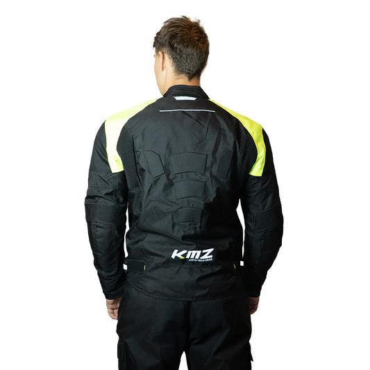 Chaqueta Moto Calle Warm Apex Negro Kmz