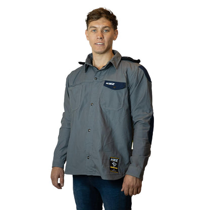 Chaqueta Moto Calle Streetflow Horizon Gris Kmz