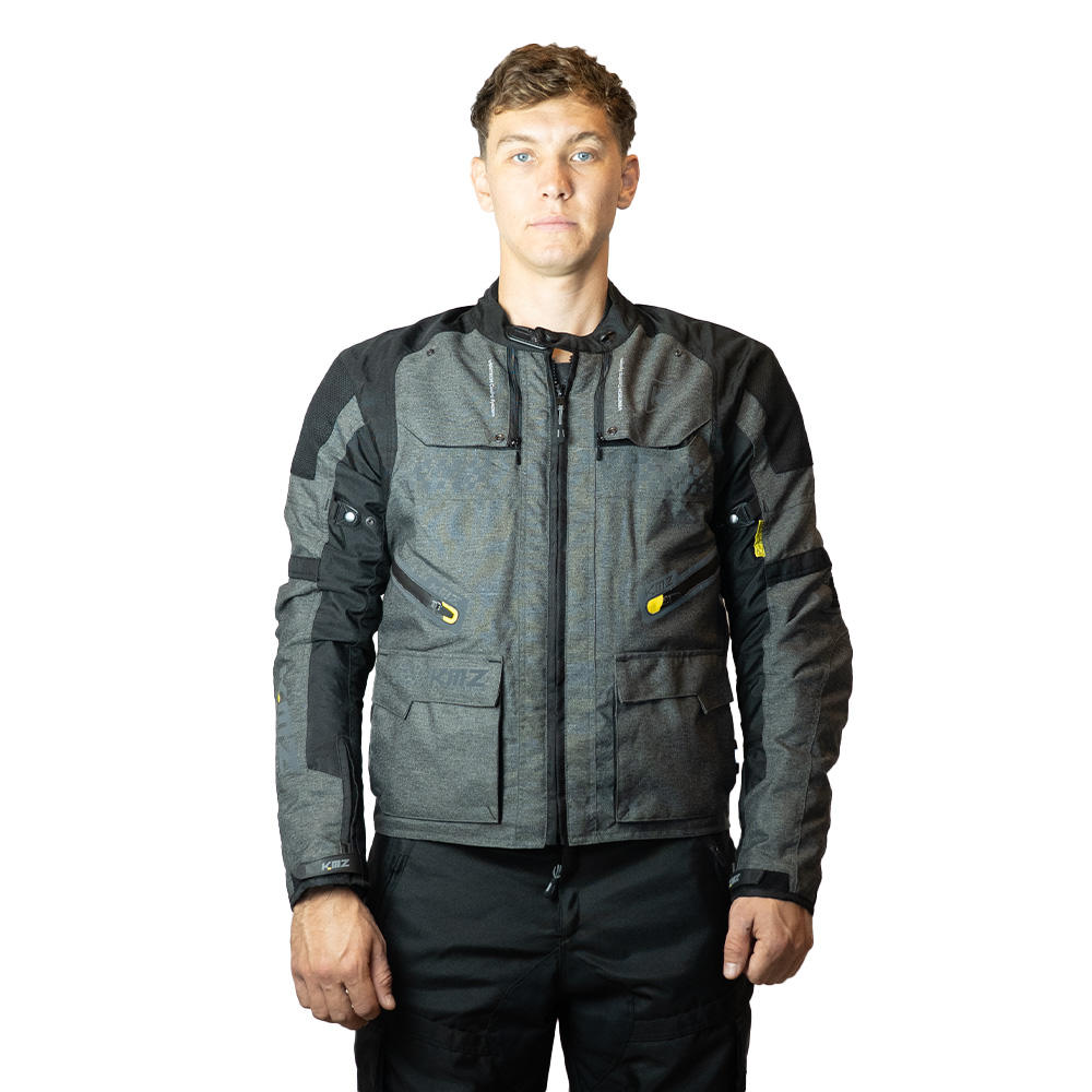 Chaqueta Moto Calle Driftline Apex Gris Kmz