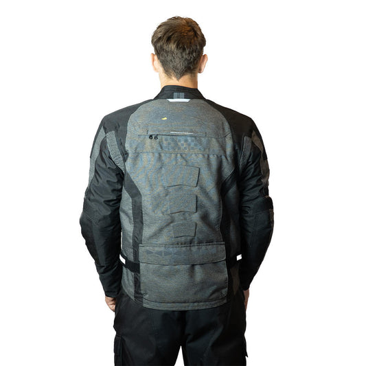 Chaqueta Moto Calle Driftline Apex Gris Kmz