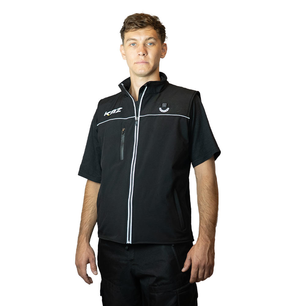 Chaqueta Moto Calle Warm Apex Negro Kmz