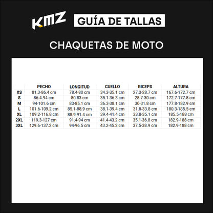 Chaqueta Moto Calle Nightshift Apex Gris Kmz
