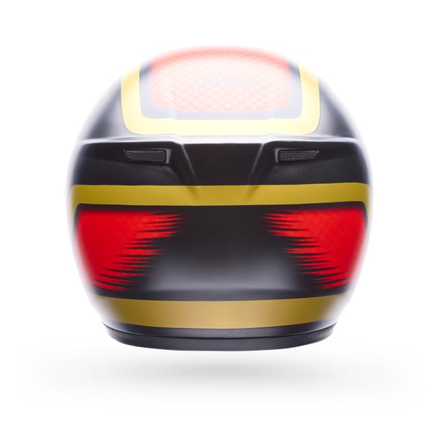 Casco Moto Calle SRT Modular Abatible The Good Ride Negro/Rojo Certificado QR Bell