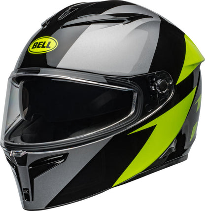 Casco Moto Calle Lithium Shear Gris Certificado QR Bell