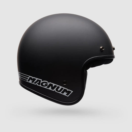 Casco Moto Calle Magnum Solid Solid Negro Mate Bell