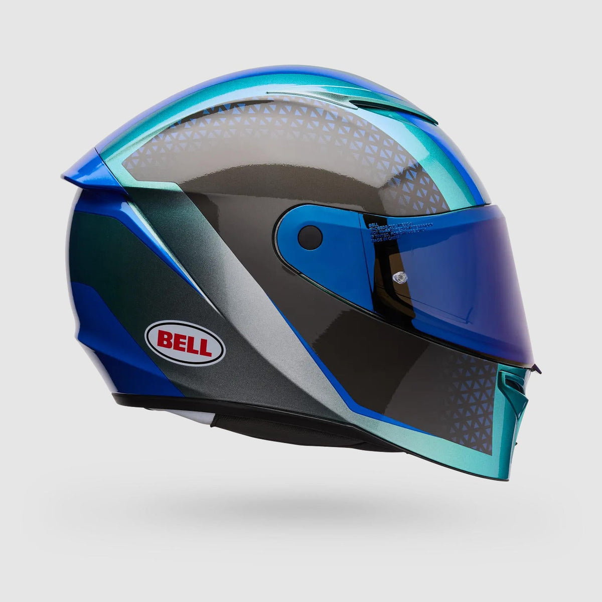 Casco Moto Calle Lithium Mips Plus Blip Azul Bell