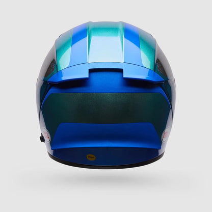 Casco Moto Calle Lithium Mips Plus Blip Azul Bell