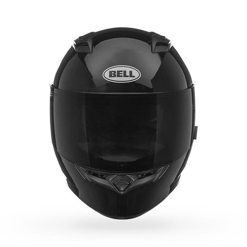 Casco Moto Calle Qualifier Certificado QR Negro Mate Bell