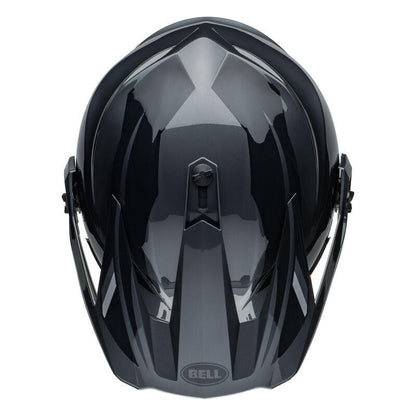 Casco Moto Calle MX-9 Adventure Mips Alpine Certificado QR Gris Carbon Bell